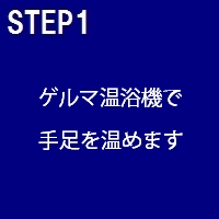 タラソテラピー(タルゴ)のコースステップ①
